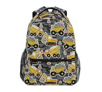 ALAZA Zaino per bambini, zaino per la scuola rosso-blu, grande capacità, per studenti, libri, zaino per ragazzi, ragazze, adulti, adolescenti, Cars R0421, M, Cars R0421