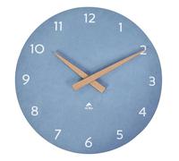 OROLOGIO DA PARETE HORMILENA B DIAM.30CM BLU CHIARO LEGNO