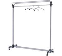 Alba Appendiabiti Mobile 4 Ruote Telaio Metallo L1500xP500xA1700mm Rif PMGROUP