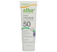 Alba Botanica - Crema solare minerale SPF 45, 113,4 g