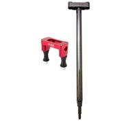 Alba CR Raptor 700 Colonna Sterzo Cromata Chromoly 1 1/8" Anti Vibrazione +1.5"