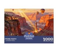 Alba del sole del Grand Canyon americano Puzzle in Legno Impermeabile Puzzles Da 1000 Pezzi Per Adulti Divertenti Giochi Educativi