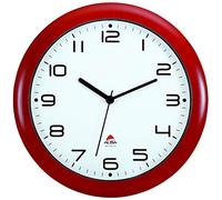 Orologio da parete Hornew - diametro 30 cm - rosso - Alba