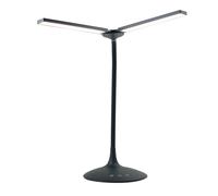 ALBA - LEDTWINN - Lampada da tavolo Twin - a led - 34 x 36 x 18 cm - nero - Alba - 86620 - Conf. da 1 Pz. - LEDTWINN