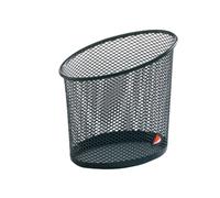 ALBA - MESHCUP-N - Portapenne Mesh - rete metallica - 10,5 x 7,3 x 10,3 cm - nero - Alba - 61907 - Conf. da 1 Pz. - MESHCUP-N