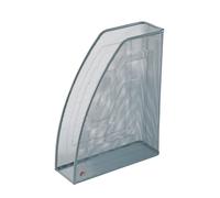 ALBA - MESHMAG-M - Portariviste Mesh - 26 x 8 x 33,5 cm - rete metallica - argento - Alba - 61912 - Conf. da 1 Pz.