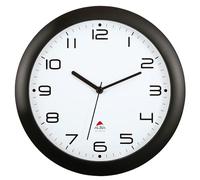 Orologio da parete Hornew - diametro 30 cm - nero - Alba