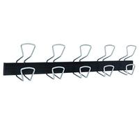 Appendiabiti da muro a 5 Posti PMPRO5M L76cm Alba