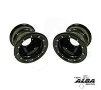 Alba Racing TRX 450r 400ex Ruote Posteriori Beadlock 10x8 3+5 4/110 2 Pz Nero