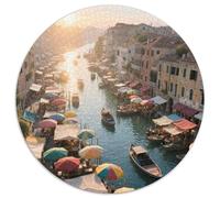 Alba sul mare a Venezia Jigsaw Puzzle Impossible 1000 Pezzi vista Decorazione Per La Casa. Rilassamento E Intelligence Per Adulti E Ragazzi Da 14 Anni 1000pcs (67.5x67.5cm)