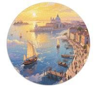 Alba sul mare a Venezia Puzzle Impossibili 1000 Pezzi View Decorazione Per La Casa. Rilassamento E Intelligence Per Adulti E Bambini Da 12 Anni 1000pcs (67.5x67.5cm)