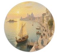 Alba sul mare a Venezia Puzzle Impossibili 1000Pcs vista Decorazione Per La Casa. Rilassamento E Intelligence Per Adulti E Ragazzi Da 14 Anni 1000pcs (67.5x67.5cm)