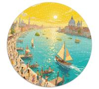 Alba sul mare a Venezia Puzzle Impossible 1000 Pezzi vista Decorazione Per La Casa. Giochi Rilassamento E Intelligence Per Adulti E Ragazzi Da 14 Anni 1000pcs (67.5x67.5cm)