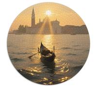 Alba sul mare a Venezia Puzzle Impossible 1000 Pezzi vista Decorazione Per La Casa. Rilassamento E Intelligence Per Adulti E Ragazzi Da 14 Anni 1000pcs (67.5x67.5cm)