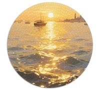 Alba sul mare a Venezia Puzzle Impossible 1000 Pezzi vista Decorazione Per La Casa. Rilassamento E Intelligence Per Adulti E Ragazzi Da 14 Anni 1000pcs (67.5x67.5cm)