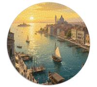 Alba sul mare a Venezia Puzzle Impossible 1000Pcs View Decorazione Per La Casa. Giochi Rilassamento E Intelligence Per Adulti E Ragazzi Da 14 Anni 1000pcs (67.5x67.5cm)