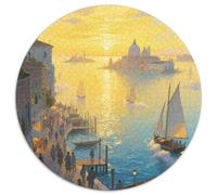 Alba sul mare a Venezia Puzzle Impossible 1000Pcs vista Decorazione Per La Casa. Giochi Rilassamento E Intelligence Per Adulti E Ragazzi Da 14 Anni 1000pcs (67.5x67.5cm)