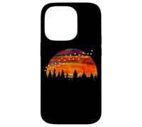 Alba Tramonto Gregge di uccelli Formazione Montagna Foresta Custodia per iPhone 14 Pro