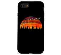 Alba Tramonto Gregge di uccelli Formazione Montagna Foresta Custodia per iPhone SE (2020) / 7 / 8