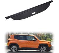AlbaEUC Auto Copertura Bagagliaio Retrattile per Jeep Renegade 2016-2019, Mensola Cappelliera Retrattile per Auto Avvolgibile Ripiano Posteriore Copribagagli Accessori Interni