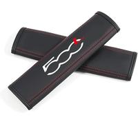 AlbaEUC Copri Cintura di Sicurezza Auto Imbottitura Protezione Pelle Confortevoli Copricintura Auto per Fiat 500L, Set 2