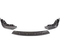 AlbaEUC Spoiler paraurti Anteriore in ABS per Auto, per BMW Series 3 G20 G28 2019-2022, Splitter Anteriore sotto Il Mento, Kit di Ricambio Anti-collisione, A/Nero-Fibra di Carbonio