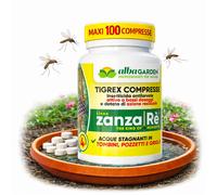 Albagarden 100 Compresse Larvicida Zanzare Tigrex Insetticida Esterno