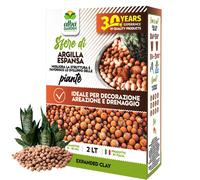 Albagarden - Argilla Espansa per Piante in Vaso E Giardino - Argilla Espansa 2 L
