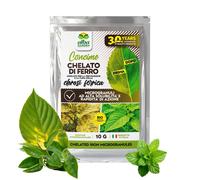 Albagarden Chelato di Ferro EDDHA 6% Microgranulare 3 x 10 g - Concime Anticloro