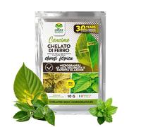 Albagarden Chelato di Ferro EDDHA 6% Microgranulare 3 x 10 g - Concime Anticlorosi per Piante, Agrumi, Vite, Orto e Giardino - Riverdente per agricoltura biologica - Efficace anche con pH difficili