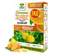 Albagarden - Concime Per Agrumi Naturale 1 KG - Fertilizzante Granulare Idrosolubile Per Un Abbondante Produzione Di Frutti - Arance, Limoni e Mandarini