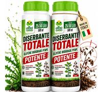 Albagarden - Diserbante Totale POTENTE - 2 x 500 ml - Glifosate Per Erba 1000 ml