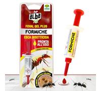 Albagarden - Gel Formiche - Esca formiche ad Azione Ritardata Per Eliminare La Colonia - Insetticida Pronto All'uso per Interni ed Esterni - Dosatore da 5 gr