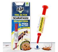 Albagarden - Gel Scarafaggi Pronto Uso - Veleno per Disinfestazione Casa ad Azione ritardata per Eliminare La Colonia - Esca Insetticida conto Blatte e Scarafaggi 5 gr