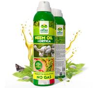 Albagarden - Insetticida Piante Naturale - Olio Di Neem Per Piante + Estratto Di Ortica Biologico - Repellente Per Cocciniglia Afidi Ragnetto Rosso Pidocchi Zanzare E Insetti - Spray 250 ml