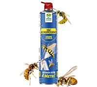 Albagarden - Insetticida Schiuma Vespe e Calabroni 750ml - Spray Schiumogeno a Lunga Gittata oltre 4 Metri - Formato Maxi Per Disinfestazione - Azione Abbattente e Residuale - Nidi e Insetti Volanti