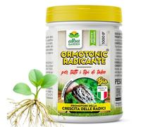 Albagarden Ormotonic Radicante in Polvere 1 kg, Ormone Radicante per Talee, Micorrize Universale, Stimolatore Radici per Vivaio, Serra, Orto, Legnose ed Erbacee
