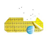 Albagarden - Ricambio Collante Per Lampada Haccp Elettrica Cattura Mosche Zanzare Moscerini Insetti - Per Lampada Antizanzare - 6 Pezzi
