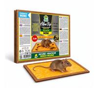 Albagarden - Trappola Adesiva MINI per Topi, Ratti, Scarafaggi, Formiche | Tavoletta con Colla Potente e Aroma Alimentare, Uso Interno ed Esterno x 2 Pz