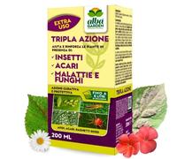 ALBAGARDEN Tripla Azione Concentrato 200ml - Insetticida Fungicida Acaricida
