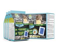 Albagarden - Veleno per Topi Potente - Topicida in Pasta per Topi Utilizzabile con Trappola E Ultrasuoni - per Ratti di Ogni Dimensione - 500 gr x 3