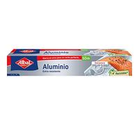 Albal Foglio di alluminio extra resistente, resistente al calore e facile da tagliare, carta d'argento per conservare alimenti, cucinare, grigliare e barbecue, 50 m x 29 cm