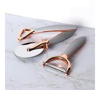 Albalù Bomboniera Taglia Pizza - Utensile da Cucina in Metallo Rame con Scatola Inclusa - Bomboniere Cresima Ragazzo, Bomboniere Comunione Bambina - 20x5 cm