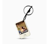 Albalù Portachiavi Regalo personalizzato con foto e frase personalizzabile e canzone dedicata Ideale come regalo amici, fidanzati famiglia