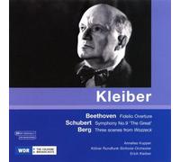 Alban Berg Fidelio Overture/symphony No. 9/three Scenes (Kleiber) (CD) Album