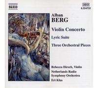 Alban Berg Violin Concerto (Klas, Hirsch, Netherlands Radio So) (CD) Album