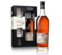 ALBANE COGNAC GRANDE CHAMPAGNE 70 CL CONFEZIONE CON 2 BICCHIERI