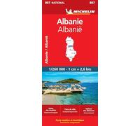 Albania 1:100.000: wegenkaart: 807