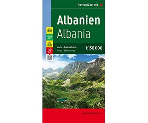 Albania 1:150000: Wegenkaart Schaal 1 : 150.000
