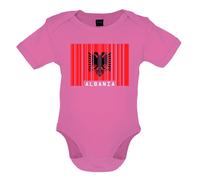 Albania Barre Stile Bandiera - Bambino T-Shirt / Body - Repubblica Live Nato